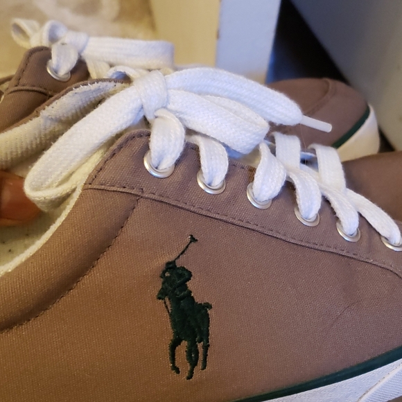 POLO RALPH LAUREN CANVAS UPPER SZ 10D - Picture 6 of 14